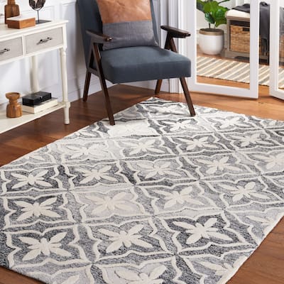 SAFAVIEH Handmade Metro Gerlinde Floral Trellis Wool Rug