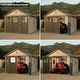 preview thumbnail 10 of 9, Lifetime Storage Building (11' x 11')