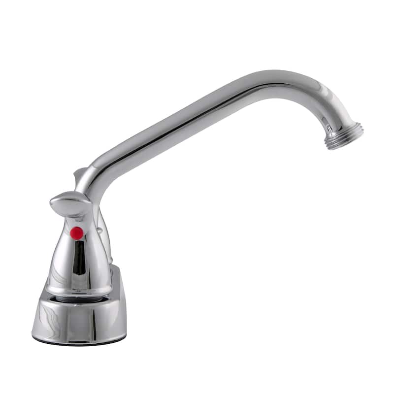 Design House Ashland Double Handle Laundry Faucet with Metal Lever