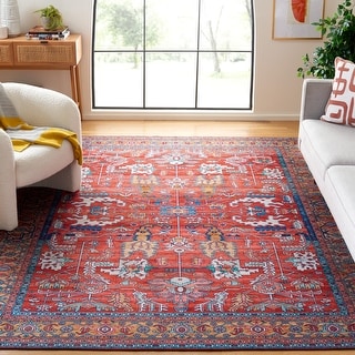 SAFAVIEH Tucson Laverne Transitional Machine Washable Rug