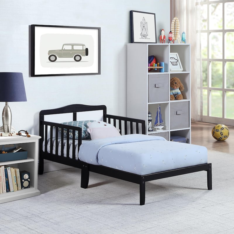 Olive & Opie Birdie Toddler Bed - Black