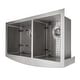 preview thumbnail 4 of 9, ZLINE 36" Courchevel Farmhouse Apron Mount Double Bowl Scratch Resistant Stainless Steel Kitchen Sink with Bottom Grid