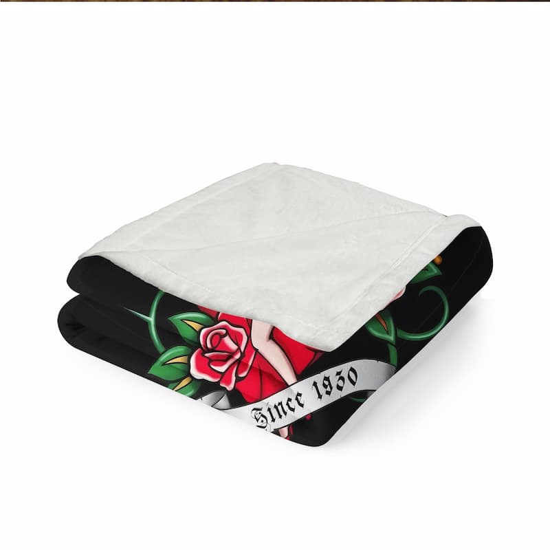 Betty Boop Super Soft Fleece Plush Throw Blanket for Couch Bed Sofa