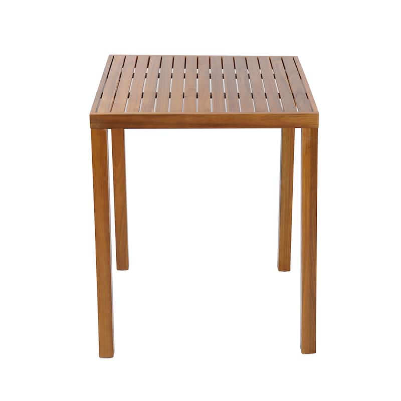 Christopher Knight Home Cole Outdoor Acacia Wood Bar Table - Teak