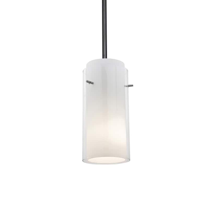 Access Lighting Janine 1 Light Mini Pendant - Oil Rubbed Bronze / Clear Opal
