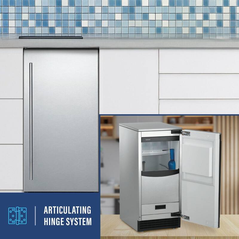 Scotsman Residential SRCP035A-1SU Brilliance 15" Wide 26 Lbs. Capacity