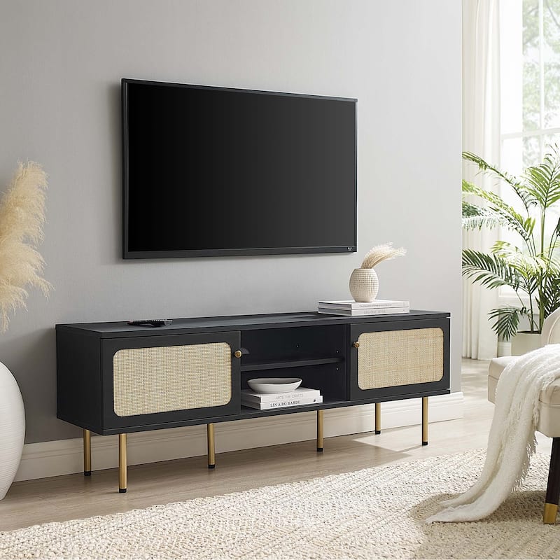 Cambria 60" TV Stand - Black
