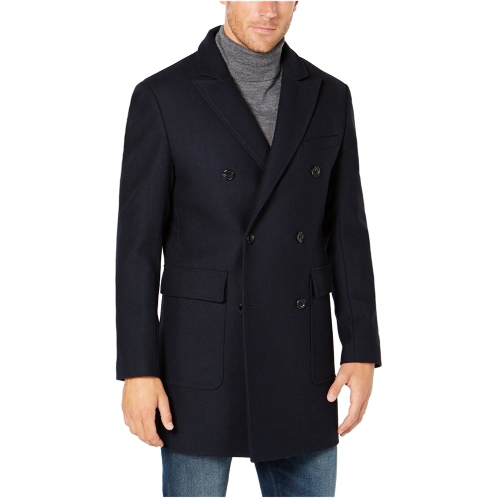 navy blue top coat
