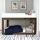 preview thumbnail 5 of 16, Max and Lily Mid-Century Modern Twin over Twin Low Bunk Bed