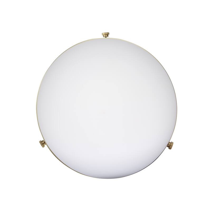 Brio Lighting Aaron - 2 Light Glass & Metal Dimmable Pendant Light