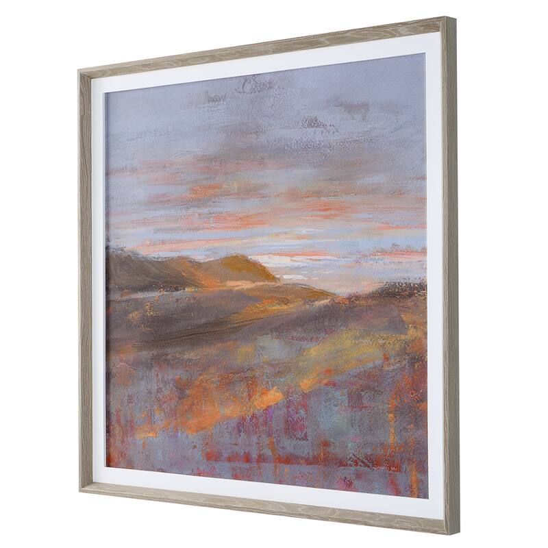 Uttermost Dawn On The Hills Framed Print - 48.5"x48.5"x2"