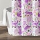 preview thumbnail 20 of 19, Lush Decor Pixie Fox Shower Curtain