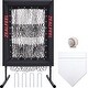 preview thumbnail 1 of 6, Zealfeel 9-Hole Baseball Pitching Net: 5-Height Adjustable Trainer with Strike Zone & Home Plate - 9-Hole 5-Height 9-Hole 5-Height - Black