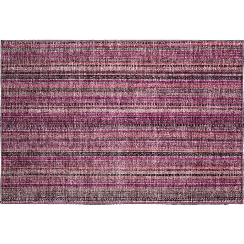 Premium Washable Super Soft Striped Mayfield Rug