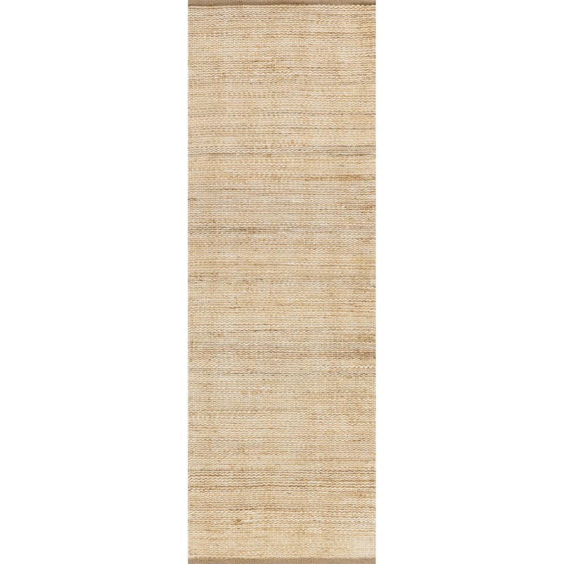 Home Conservatory Striped Handwoven Jute Area Rug
