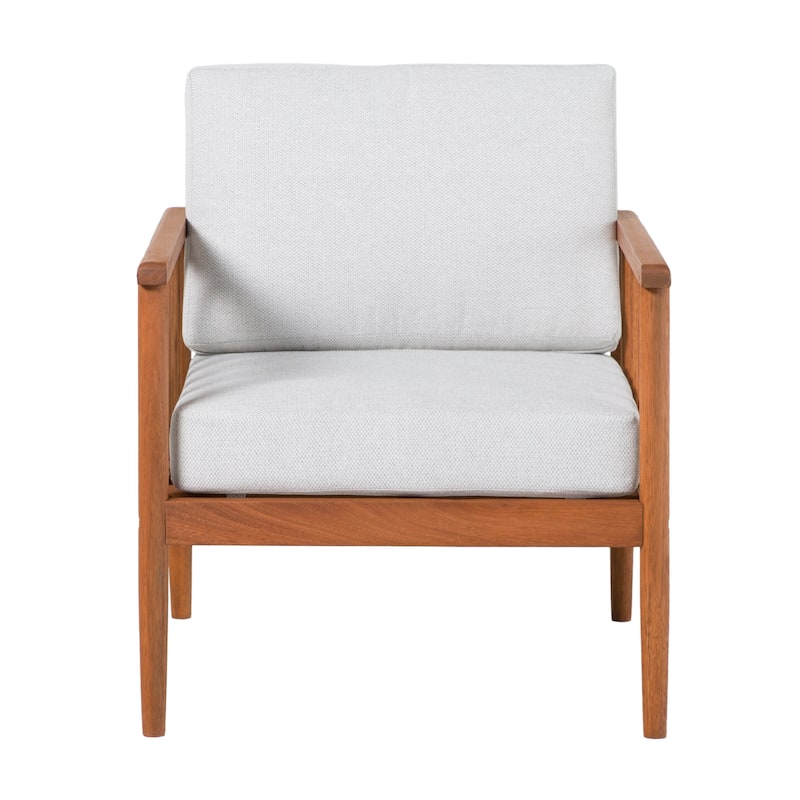 Middlebrook Solid Wood Outdoor Spindle Lounge Chair