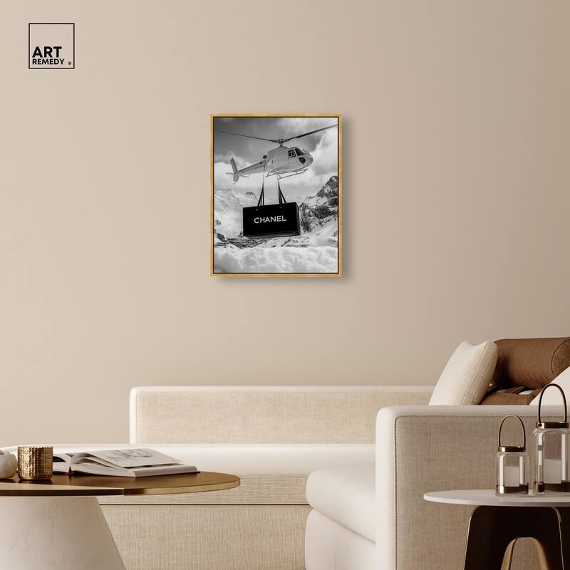 Fashion Delivery Canvas by Art Remedy