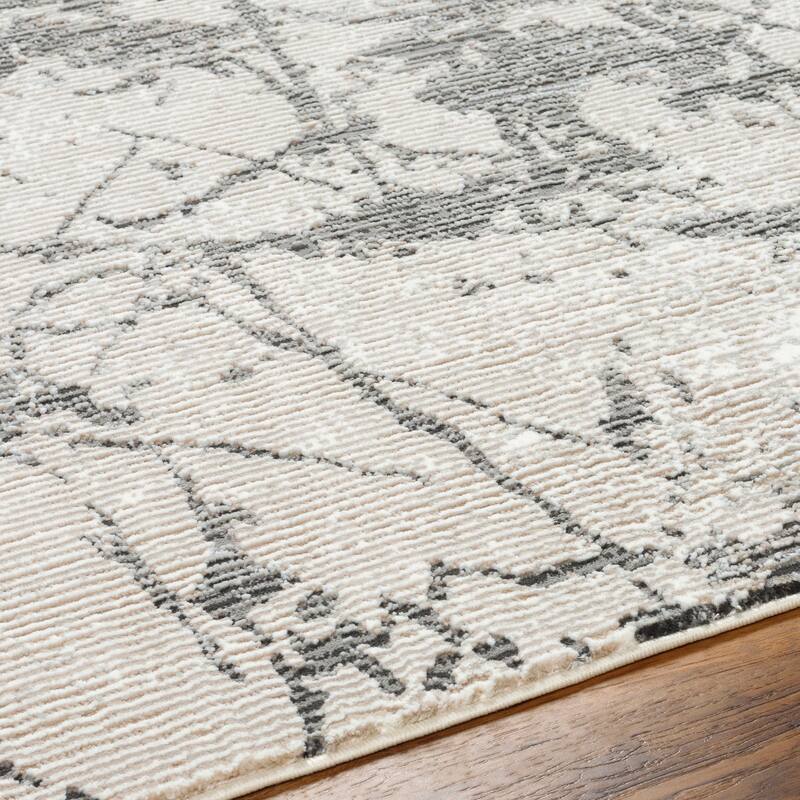 Livabliss Alder Machine Washable Abstract Area Rug