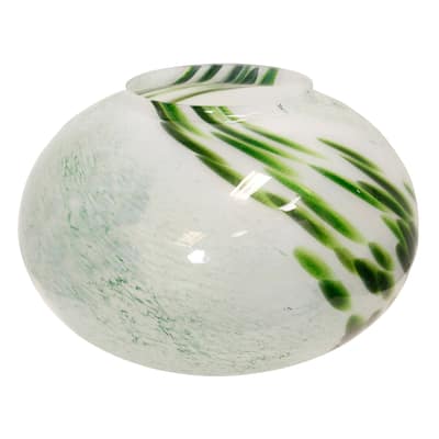 StyleCraft Cosmo Sfera Vase - Green Spiral Green Avventurina