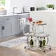 Metal Bar Cart Chrome Bar Carts for the Home