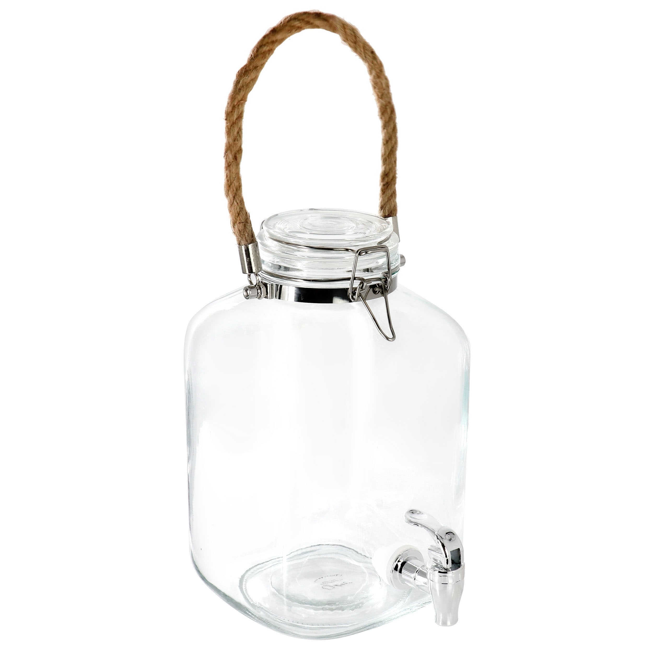 Glass Beverage Dispenser, 3 Gallon