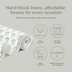 preview thumbnail 61 of 91, Over&back Hand-Blocked Printed Cotton Table Runner - Machine Washable