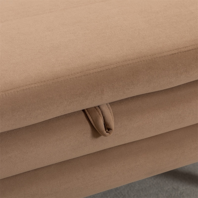 Storage Bench Bedroom Bench With Wood Legs For Living Room Bedroom