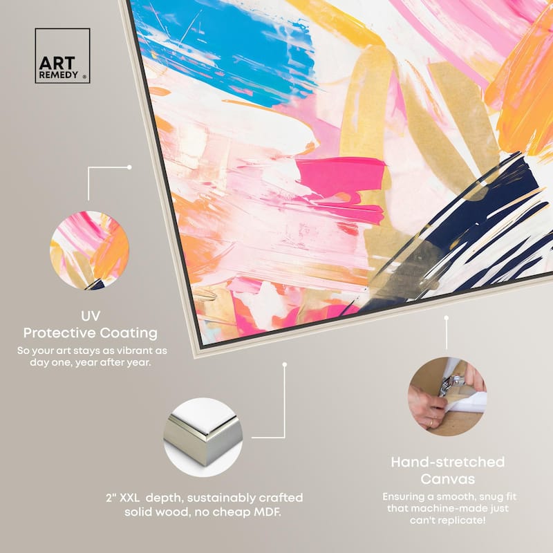 Language Spontaneity II Canvas Set of 2 by Art Remedy
