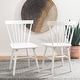 preview thumbnail 1 of 67, SAFAVIEH Winona Spindle Farmhouse Dining Chairs (Set of 2) - 20.1" x 20.3" x 32.8"