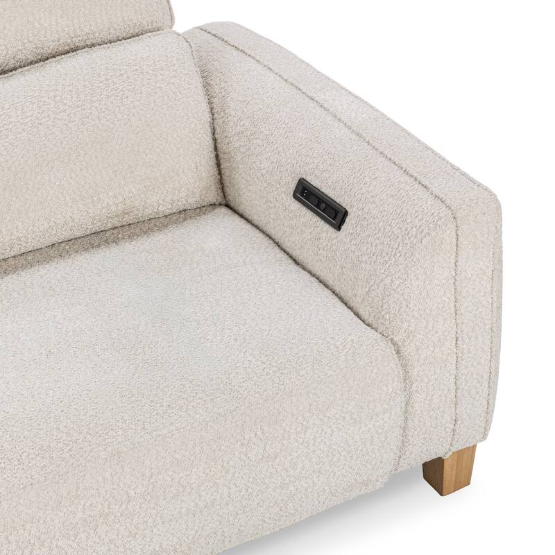 Classic Home Conway Zero Gravity Power Recliner Upholstered Sofa