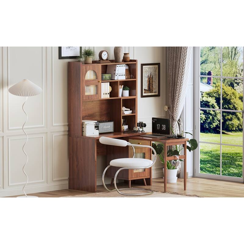 63" Height Adjustable Electric Standing Desk Height Stand Up Computer Desk,Sit and Stand Home Office Desk with Splice Board