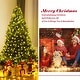 preview thumbnail 5 of 8, Costway 6Ft Pre-Lit Artificial Christmas Tree Hinged 350 LED Lights - 6 FT