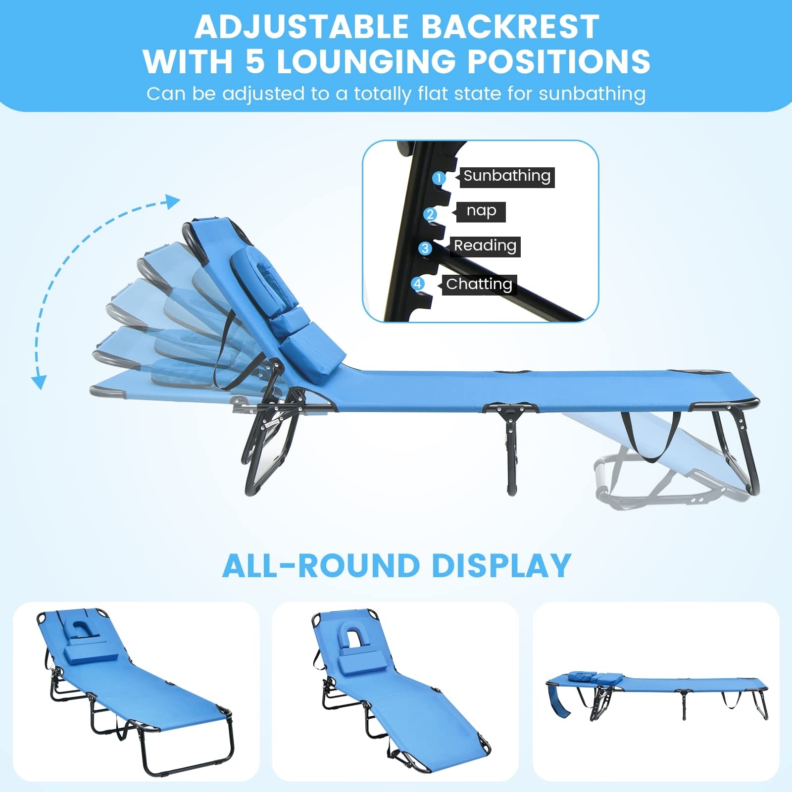Layout sales tanning chair