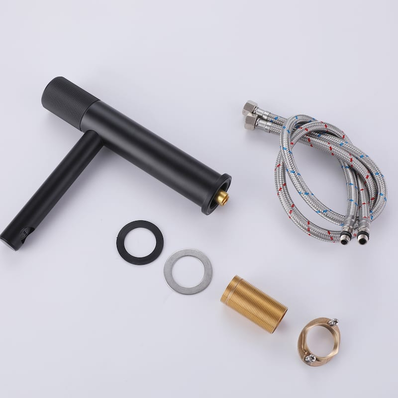 Rbrohant Single Handle Single Hole Bathroom Sink Faucet