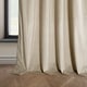 preview thumbnail 54 of 165, Exclusive Fabrics Signature Plush Velvet Hotel Blackout Curtains (1 Panel) - Luxury Soft Drapery for Light Control & Elegance