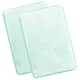 Clara Clark Ultra Soft Plush Bathroom Rug - Non-Slip, Velvet, Memory Foam Bath Mat - Set of 2 - Set of 2 20x32 - Aqua