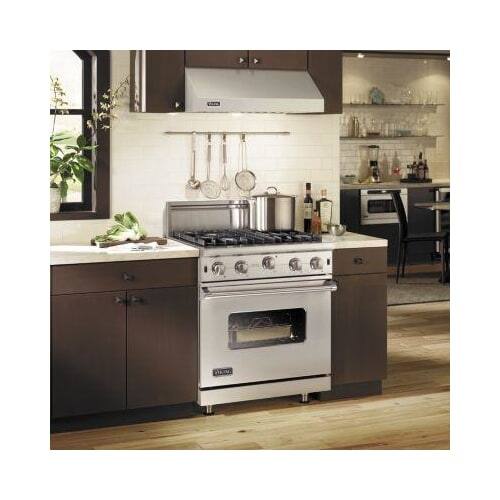 Shop Viking Vgic53014b 30 Inch Wide 3 7 Cu Ft Freestanding Gas
