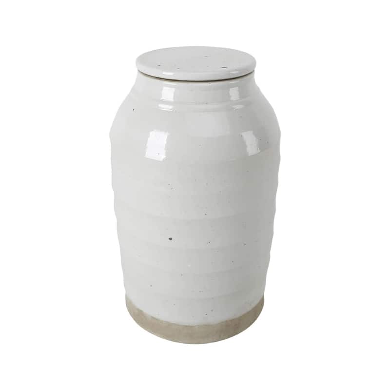 Artissance Off White Matte-Glazed Porcelain Clara Tall Vase Medium/Large