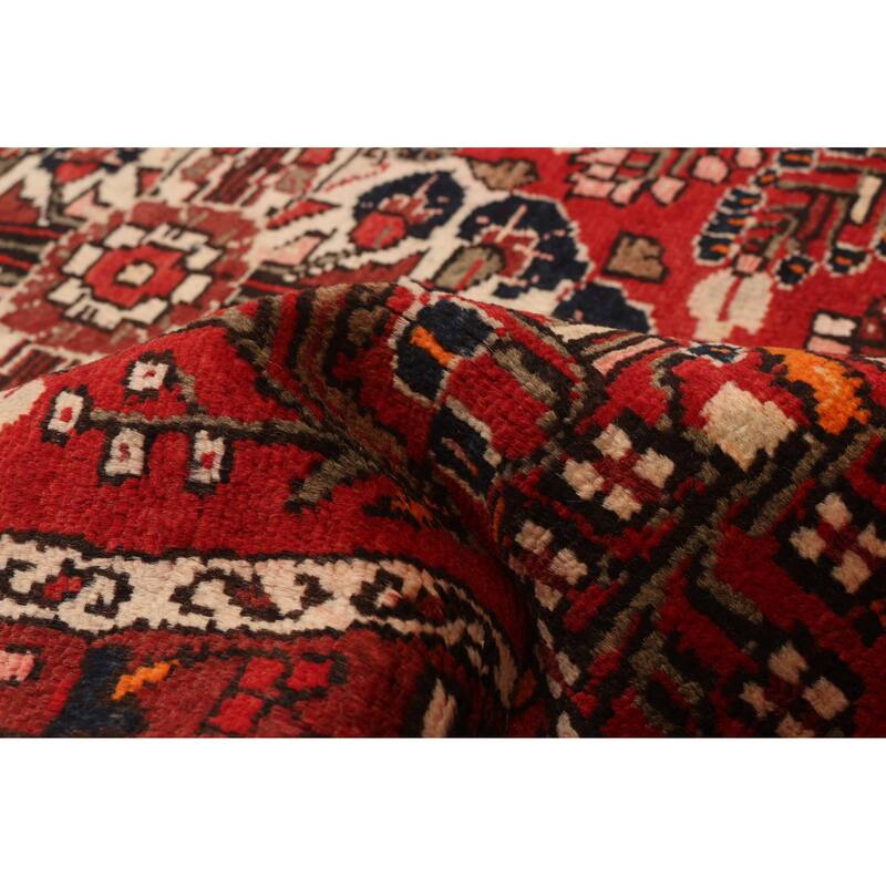 ECARPETGALLERY Hand-knotted Anadol Red Wool Rug - 4'3 x 9'11