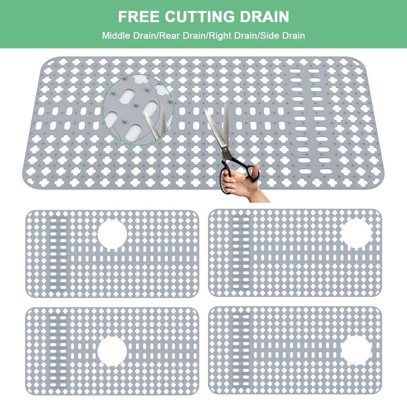 Silicone Sink Mat Sink Protectors for Kitchen Sink