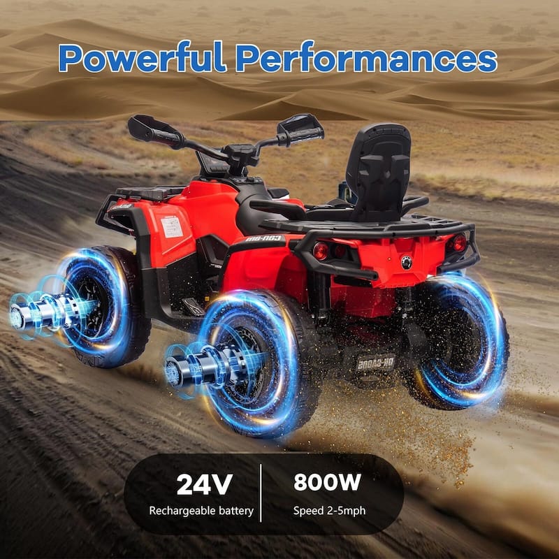 2 Seater Ride On ATV for Kids