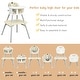 preview thumbnail 4 of 10, Babyjoy 4 in 1 Baby High Chair Convertible Toddler Table Chair Set w/