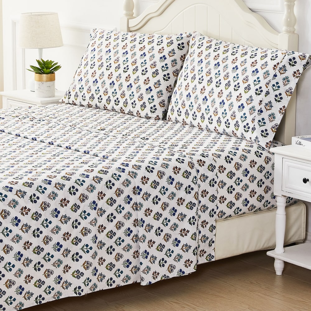 Garden House Cotton Bed Collection (Sheet Set And Duvet Set)