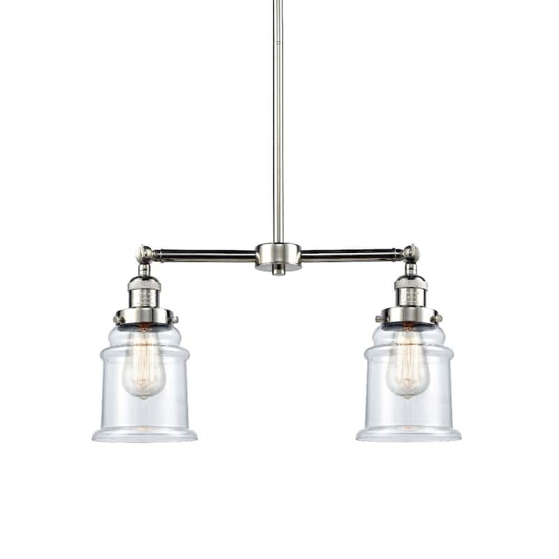 Innovations Lighting Canton 2 Light 21" Wide Linear Chandelier