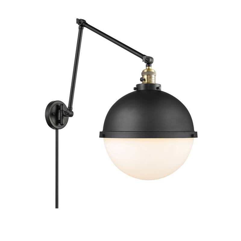 Innovations Lighting Hampden - 1 Light 13" Double Extension Swing Arm