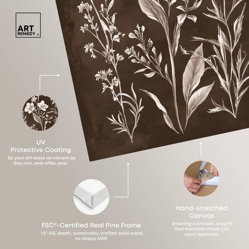 Timeworn Tendrils I Canvas by Art Remedy, Gallery Wrapped