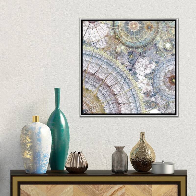 iCanvas "Clockworks II" by James Burghardt Framed