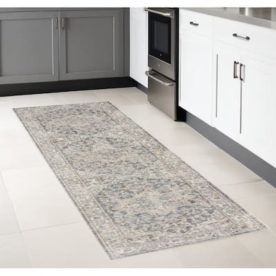 Mufad Power Loomed Area Rug By HomeRoots - 96' X '26' X '0.25