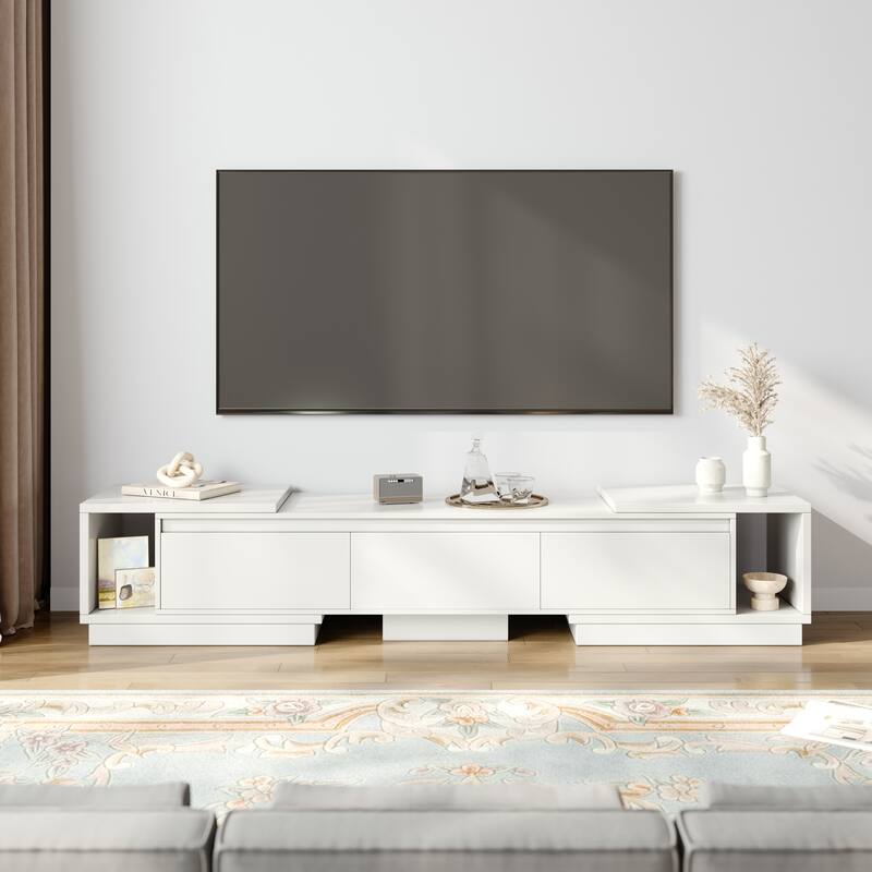 65.3''W Extendable Media Console TV Stand