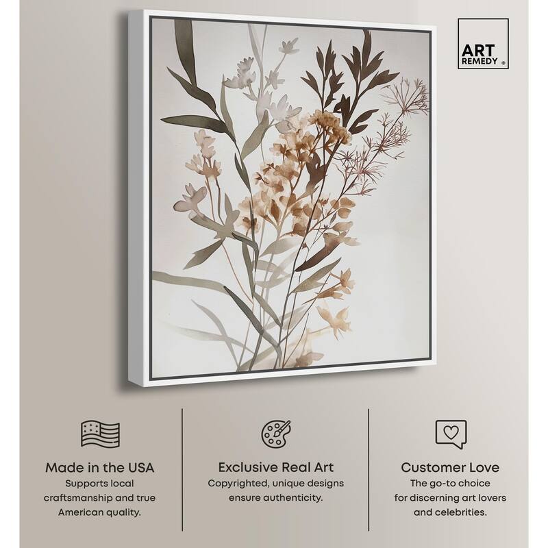 Meadow's Murmur II Canvas by Art Remedy